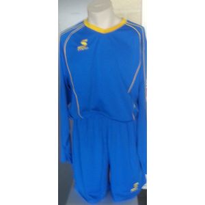 Sporttenue/Voetbaltenue Stadio blauw/geel maat XXL