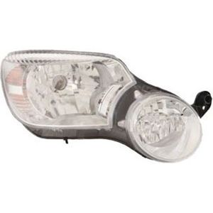 VanWezel 7606962 - Voorlicht met Knipperlicht - Voor Skoda Yeti 2009 tot 2014