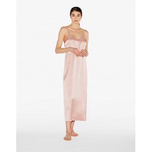 La Perla Long Slip Dress-Silk Roze 4