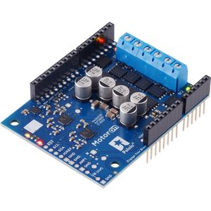 Motoron M2S18v20 Dual High-Power Motor Controller Shield for Arduino (Connectors Soldered) Pololu 5042