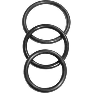 S&M Nitrile Cock Ring 3 Pack - Cockringen - Sex & Mischief