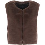 G-Maxx - Lalita - Gilet - Dark Brown
