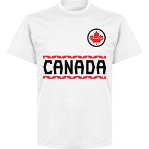 Canada Team T-Shirt - Wit - Kinderen - 140