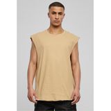 Urban Classics - Open Edge Mouwloze top Beige