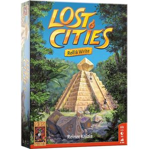 999 Games Lost Cities Roll & Write - Dobbelspel voor 2-5 spelers vanaf 8 jaar