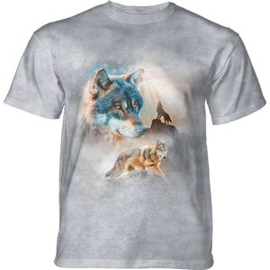 T-shirt Americana Wolf Collage 3XL