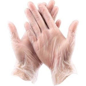 Vinyl Handschoenen  - Medisch wegwerp - Wegwerphandschoenen - Medische disposable medical vinyl gloves - L Poedervrij vynil latexvrij - 100 stuks