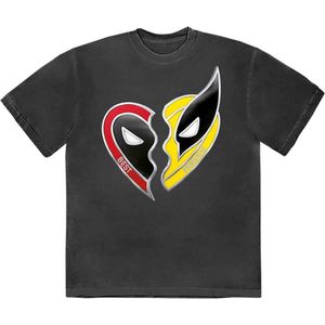 Marvel Deadpool - Best Friends Heren T-shirt - S - Zwart