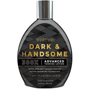 Brown Sugar Dark & Handsome - zonnebankcreme - 300 X bronzers - 400 ml