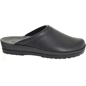 Rohde - 1515 - Pantoffels - Zwart - Leer - Herenslipper