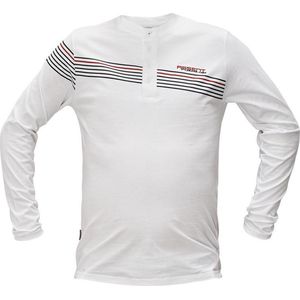 CRV Sandown T-Shirt Lange Mouw 03040080 - Wit - M