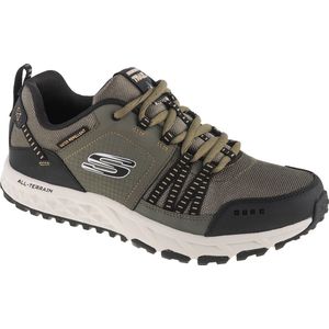 Skechers Escape Plan 51591-OLBK. Mannen. Groen. Trekkingschoenen. maat: 42.5