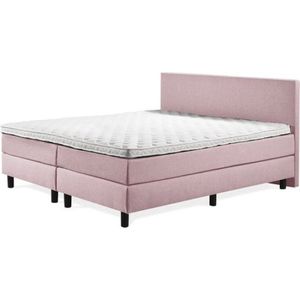 Boxspring Luxe 140x200 Glad Oud Roze