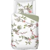 Dekbedovertrek - Blauw - Katoen - Eenpersoons