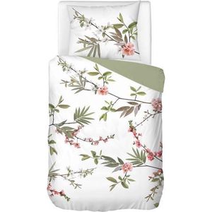 Dekbedovertrek - Blauw - Katoen - Eenpersoons