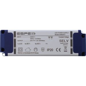 LED voeding - 24 Volt - 1.5A - 36W - ESPE