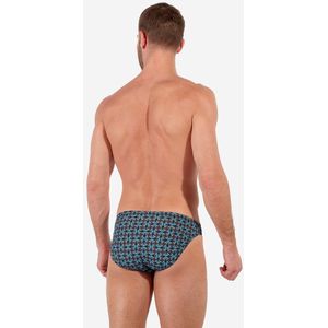 HOM - Aloys - Comfort Micro Briefs - Blauw en Wit - Lotusprint - Premium Collectie