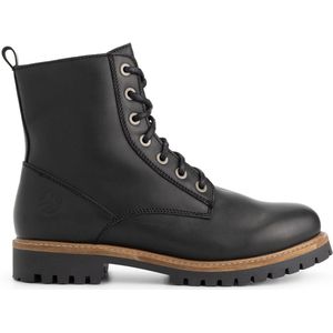 Travelin - Norrland - Veterboots - Zwart - Wolgevoerd