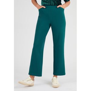 Damart - 7/8e broek van crêpetricot - Dames - Groen - 40