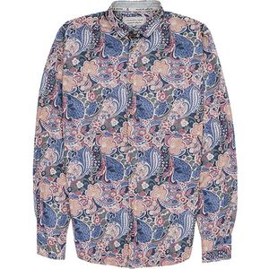 Colours&Sons overhemd 9223-241-Sky Paisley