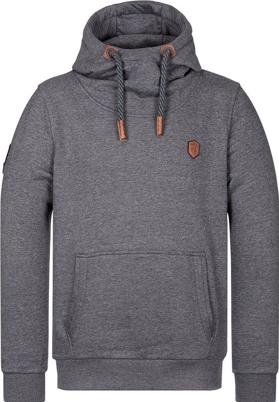 Naketano Hoodie Supapimmel 1800-0203 Anthracite Melange-S