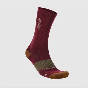 Sportful Supergiara Winter Sokken Rood EU 40-43 Man,Vrouw