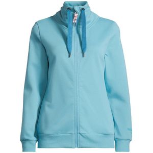 salzhaut - RACKELN - Sweatvest - Turquoise