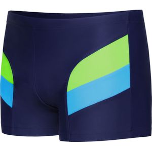 Ladeheid LA-LA40-169-SO Heren Zwembroek - Zwemshorts - sneldrogend - Koordsluiting - Polyester & Elastaan - Marineblauw (174) - L