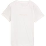 Tom Tailor - T-shirt - Whisper White - Dames - Korte Mouwen
