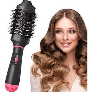 Haardroger met Borstel - Elektrische Haarborstel - Krulborstel - Stijlborstel - Borstelfohn