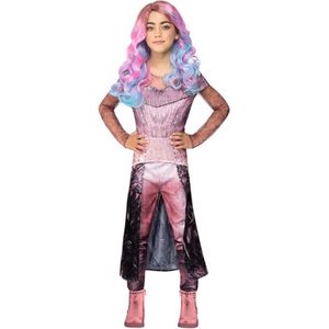 Smiffy's - Lieflijke Disney Descendants Prinses Audrey - Meisje - Roze, Zwart - Tiener - Carnavalskleding - Verkleedkleding