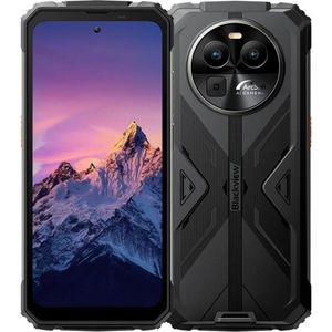 Blackview BV8100 24GB+256GB Outdoor Smartphone 4G LTE- Waterdicht IP68 - MTK G99 Android 14 - 6.5"" FHD+ 50MP+32MP - 8800mAh 45W NFC/OTG/GPS/FM Zwart