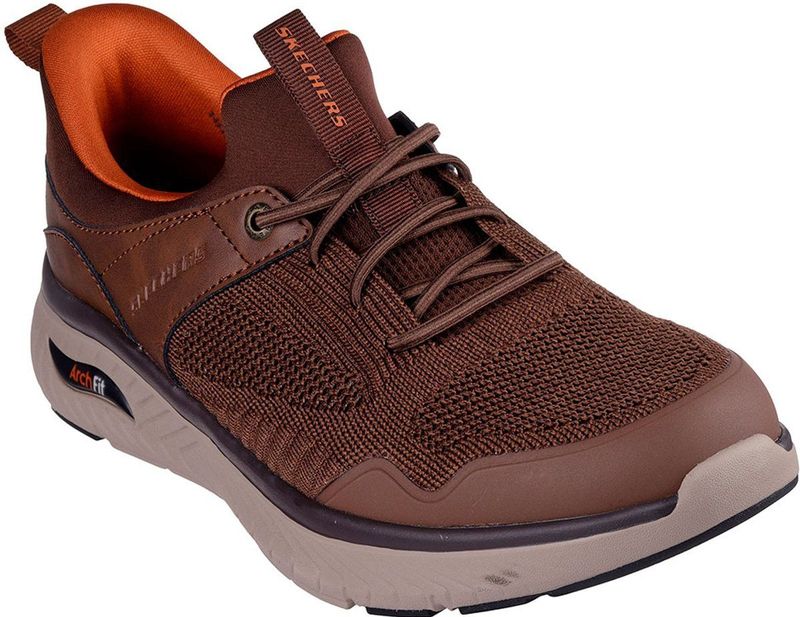 Skechers - Arch Fit Crosser Emeric - Schoenen - Bruin - EU 44 Man