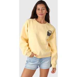 Brunotti Loreta-R Dames Sweater - Faded Yellow - XXL
