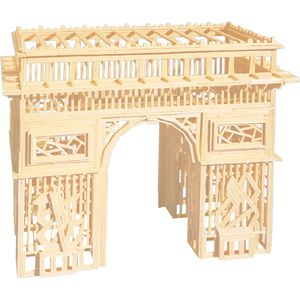 Matchitecture- Arc de Triomphe (Parijs) - bouwen met lucifers- 1750 microbalkjes