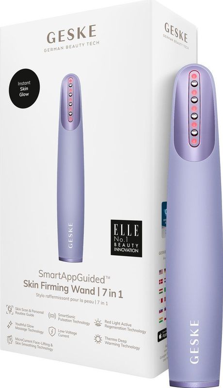 GESKE - Skin Firming Wand - Huidverzorging - 7 in 1 - Rode LED Light Technology