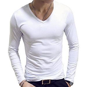 Heren onderhemd lange mouwen thermisch spiershirt ondergoed voor mannen