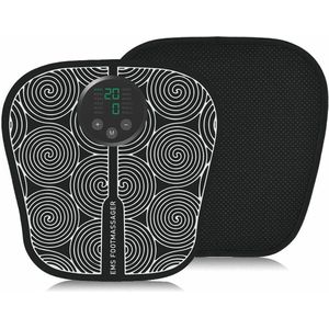 Elektrisch Voetmassageapparaat met 12 Modi en 19 Intensiteiten – Draagbaar en Opvouwbaar voor Bloedcirculatie en Spierpijnverlichting