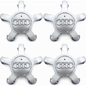 Audi naafkappen set van 4 - 8R0601165 - naafdoppen - wieldoppen