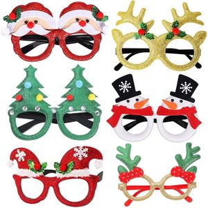 6pcs Grappige Kerstbrillen - Schattige Kerstbrillen - Nieuwe Cartoon Kerstbrillen - Kerstman Brillen - Kerstboom Brillen - Kerstkostuum Voor Volwassenen