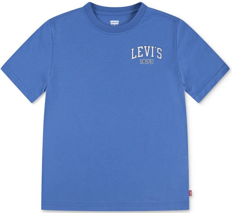 Levi's - Always Original - T-shirt - Blauw - Korte Mouwen - Jongens