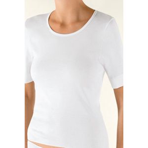 Nina von C dames T-shirt biologisch katoen - Dames aansluitend wit ondershirt - 100 katoen