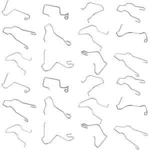 Universele Lamp Sveerclips - 24 Stuks voor Autokoplampen en Dimlichten