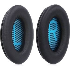 Oorkussens Geschikt Voor Bose QuietComfort QC25 – QC15 – QC2 – QC35 – AE2 – AE2i – AE2w – Vervangende Earpads – Memory Foam Kussens – Koptelefoon Pads – Zwart – 1 Paar