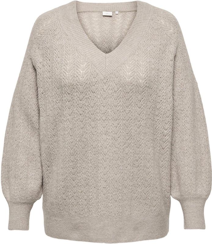 ONLY CARMAKOMA - CARLUCILLA - Gebreide Pullover - Glitter - Dames
