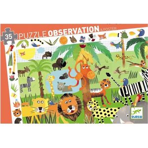 Jungle Observatie Puzzel (35 stukjes)