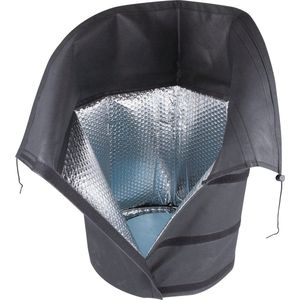 Windhager® Superprotect XL Winterbescherming voor Planten - Plantenpot buiten isolator ter bescherming tegen vorst, diameter: 40 - 55 cm x 55 cm