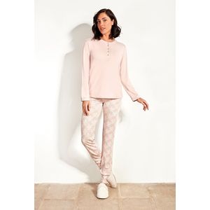 Qbo Dames Pyjama Cipria Roze M