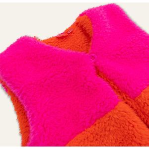 Cuzzy bodywarmer 31 Fake fur Pink: 92/2yr