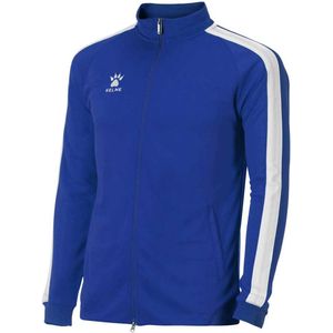 Kelme Global Sweatshirt Met Rits Blauw M Man,Vrouw